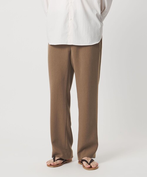 UNITED ARROWS(ユナイテッドアローズ)の「ポリエステルサブレ モダンストレート イージーパンツ(スラックス・メンズ・ブラック/モカ・XL/M/L/S)」の22枚目の写真