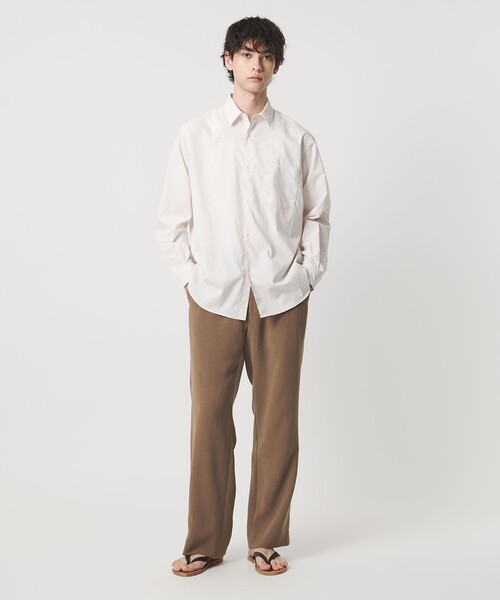 UNITED ARROWS(ユナイテッドアローズ)の「ポリエステルサブレ モダンストレート イージーパンツ(スラックス・メンズ・ブラック/モカ・XL/M/L/S)」の21枚目の写真