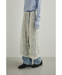 STYLEMIXER | ニュアンスレースラップスカーフ(バンダナ/スカーフ)