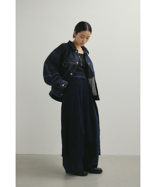 STYLEMIXER(スタイルミキサー)の「ニュアンスレースラップスカーフ(バンダナ/スカーフ・レディース・ライトグリーン/ネイビー/アイボリー・FREE)」の18枚目の写真