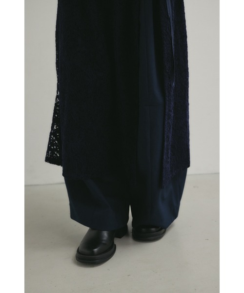 STYLEMIXER(スタイルミキサー)の「ニュアンスレースラップスカーフ(バンダナ/スカーフ・レディース・ライトグリーン/ネイビー/アイボリー・FREE)」の22枚目の写真