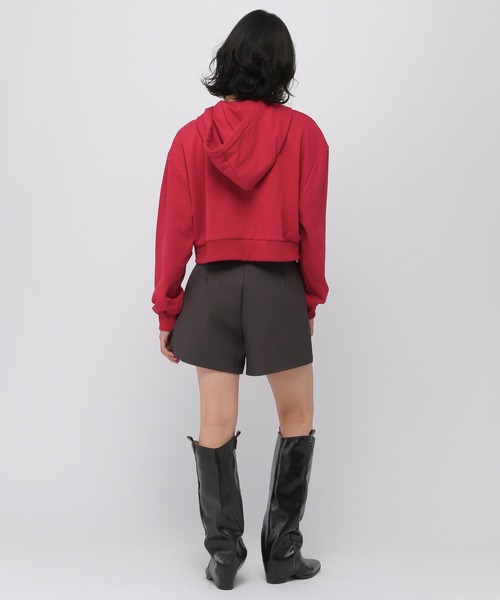 3.3 Field Trip (3.3フィールドトリップ)の「3.3 Field Trip/スタッズロゴジップパーカー(ウラケ)(パーカー・レディース・ブラック/レッド/グレー・FREE)」の20枚目の写真