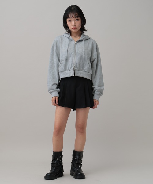 3.3 Field Trip (3.3フィールドトリップ)の「3.3 Field Trip/スタッズロゴジップパーカー(ウラケ)(パーカー・レディース・ブラック/レッド/グレー・FREE)」の11枚目の写真