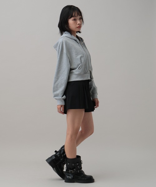 3.3 Field Trip (3.3フィールドトリップ)の「3.3 Field Trip/スタッズロゴジップパーカー(ウラケ)(パーカー・レディース・ブラック/レッド/グレー・FREE)」の12枚目の写真