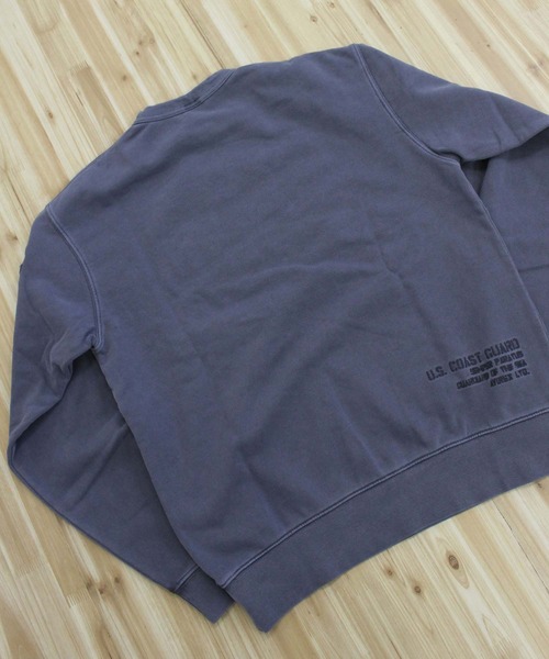 AVIREX(アヴィレックス)の「FADED MIL.POCKET CREWNECK SWEAT(スウェット・メンズ・チャコールグレー/ブルーグレー/ライトグレー/バーガンディー・M/XL/XXL/L)」の16枚目の写真