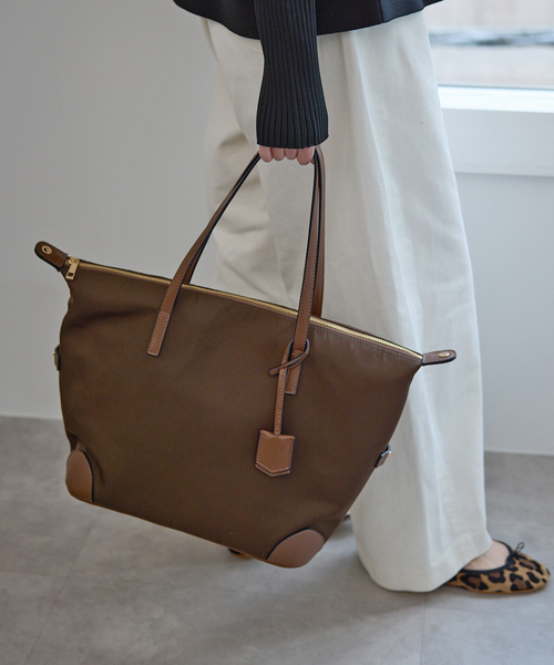 SLOBE IENA（スローブイエナ）の「《追加》SLOBE キャリーオントートバッグ（トートバッグ・レディース・ブラウン・FREE）」の11枚目の写真