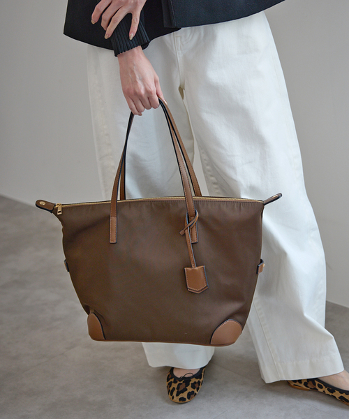 SLOBE IENA（スローブイエナ）の「《追加》SLOBE キャリーオントートバッグ（トートバッグ・レディース・ブラウン・FREE）」の12枚目の写真