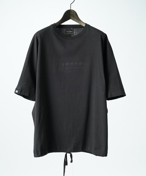 EGO TRIPPING(エゴトリッピング)の「mt10248- KITE TEE frocky フロッキープリントTシャツ(666653)(Tシャツ/カットソー・メンズ・杢グレー/ブラック/ホワイト/チャコール・48/46)」の8枚目の写真