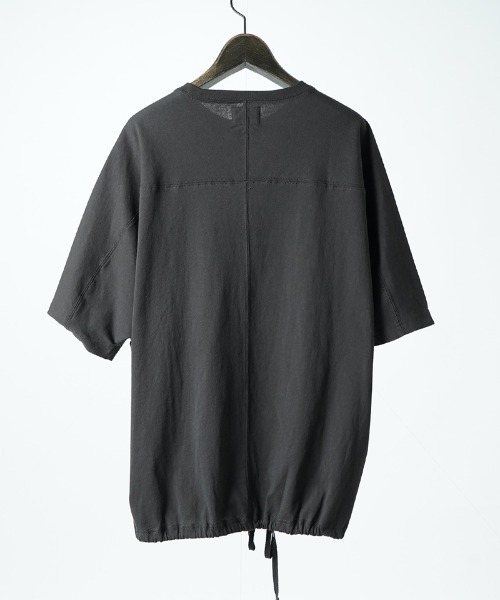 EGO TRIPPING(エゴトリッピング)の「mt10248- KITE TEE frocky フロッキープリントTシャツ(666653)(Tシャツ/カットソー・メンズ・杢グレー/ブラック/ホワイト/チャコール・48/46)」の9枚目の写真