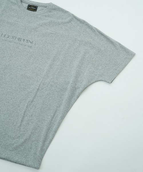 EGO TRIPPING(エゴトリッピング)の「mt10248- KITE TEE frocky フロッキープリントTシャツ(666653)(Tシャツ/カットソー・メンズ・杢グレー/ブラック/ホワイト/チャコール・48/46)」の19枚目の写真