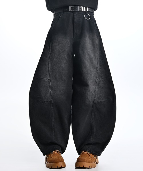 Super Wide Balloon Pants / スーパーワイド バルーンパンツ（デニム