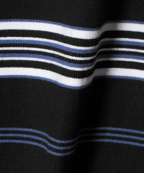 A DAY IN THE LIFE UNITED ARROWS(アデイインザライフユナイテッドアローズ)の「USAコットン ボーダー リラックスカットソー<A DAY IN THE LIFE>(Tシャツ/カットソー・メンズ・ライトグレー/ブラック・M/L)」の16枚目の写真