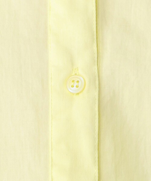 Afternoon Tea(アフタヌーンティー)の「インド綿ボイルバンドブラウス(シャツ/ブラウス・レディース・ライトブルー/イエロー/オフホワイト・MEDIUM)」の5枚目の写真