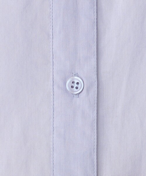 Afternoon Tea(アフタヌーンティー)の「インド綿ボイルバンドブラウス(シャツ/ブラウス・レディース・ライトブルー/イエロー/オフホワイト・MEDIUM)」の12枚目の写真