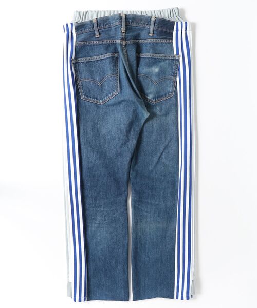 DISCOVERED(ディスカバード)の「DISCOVERED "newsed" Docking Layered Track Denim Pants(デニムパンツ・メンズ・その他2/その他1・FREE)」の16枚目の写真