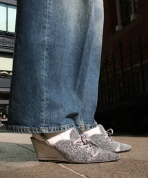 Scrap Book（スクラップブック）の「【MAISON MAVERICK PRESENTS】Knit Lace-Up Sneaker Wedges（パンプス）」