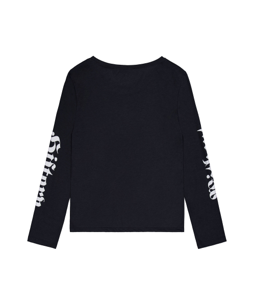 ROCKCAKE(ロックケーキ)の「Slogan Mesh Top - Black(Tシャツ/カットソー・レディース・その他・SMALL)」の3枚目の写真