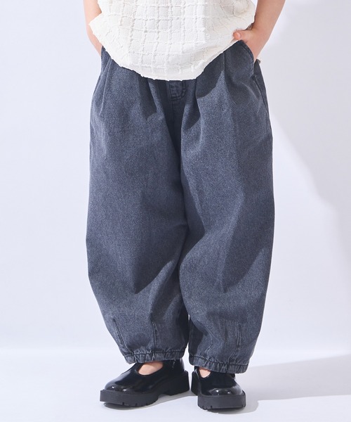 セール】コクーンデニムパンツ（デニムパンツ）｜ever closet（エバー