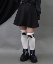 ベルト付プリーツミニSK