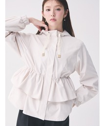 CELFORD（セルフォード）の「【UVカット】ティアードフリル撥水ブルゾン（ブルゾン）」