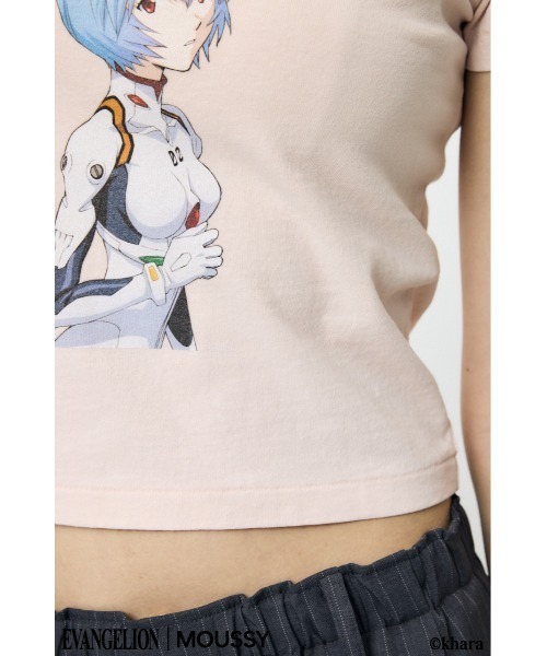 MOUSSY(マウジー)の「EVA REI Tシャツ(Tシャツ/カットソー・レディース・ピンク/ネイビー・1/2)」の13枚目の写真