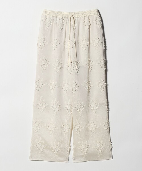 セルロースナイロン エンブロイダリー イージーパンツ（その他パンツ