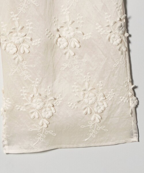 BEAUTY&YOUTH UNITED ARROWS（ビューティーアンドユースユナイテッドアローズ）の「セルロースナイロン エンブロイダリー イージーパンツ（その他パンツ・レディース・ブラック/オフホワイト・S/M）」の18枚目の写真