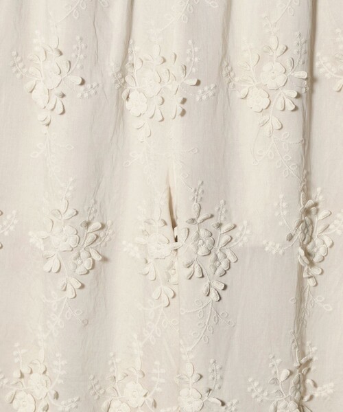 BEAUTY&YOUTH UNITED ARROWS（ビューティーアンドユースユナイテッドアローズ）の「セルロースナイロン エンブロイダリー イージーパンツ（その他パンツ・レディース・ブラック/オフホワイト・S/M）」の19枚目の写真