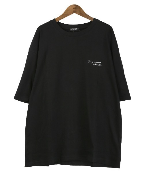 LUXSTYLE(ラグスタイル)の「フラワーバックプリントTシャツ(Tシャツ/カットソー・メンズ・ホワイト系その他/ホワイト/ホワイト系その他2/ブラック系その他/ブラック系その他2/ブラック・M/L)」の10枚目の写真