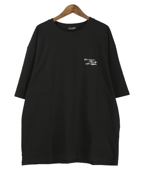 LUXSTYLE(ラグスタイル)の「フラワーバックプリントTシャツ(Tシャツ/カットソー・メンズ・ホワイト系その他/ホワイト/ホワイト系その他2/ブラック系その他/ブラック系その他2/ブラック・M/L)」の18枚目の写真