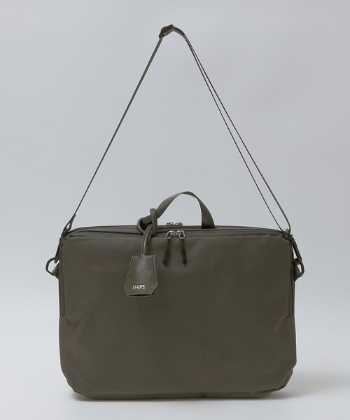 SHIPS（シップス）の「【WEB限定】SHIPS: 2WAY ビズ PC ブリーフケース（ビジネスバッグ・メンズ・ブラック/ネイビー/オリーブ・ONE SIZE）」の2枚目の写真