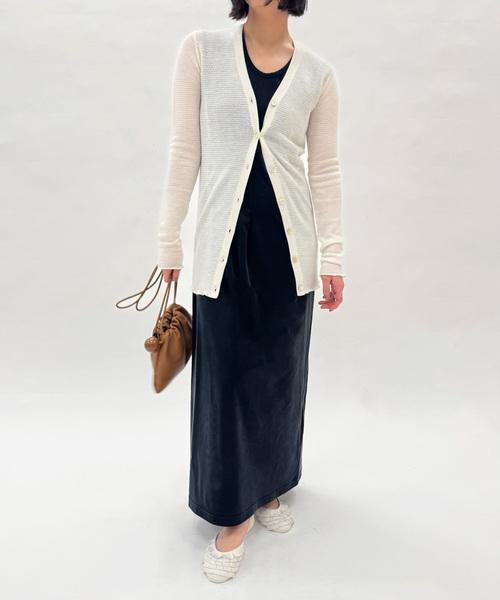 EDIT. FOR LULU（エディットフォールル）の「フィブリルバックサテン ワンピース（ワンピース・レディース・ブラック/ブラウン・FREE）」の4枚目の写真