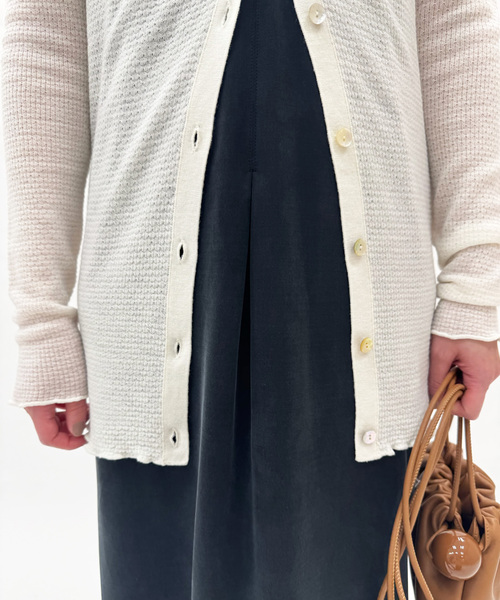 EDIT. FOR LULU（エディットフォールル）の「フィブリルバックサテン ワンピース（ワンピース・レディース・ブラック/ブラウン・FREE）」の5枚目の写真