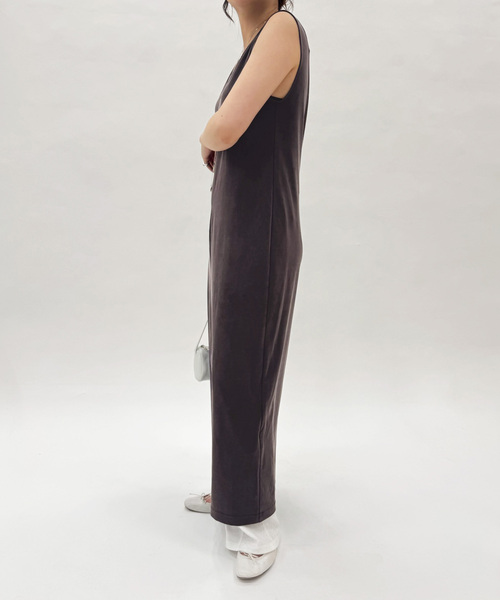 EDIT. FOR LULU（エディットフォールル）の「フィブリルバックサテン ワンピース（ワンピース・レディース・ブラック/ブラウン・FREE）」の6枚目の写真