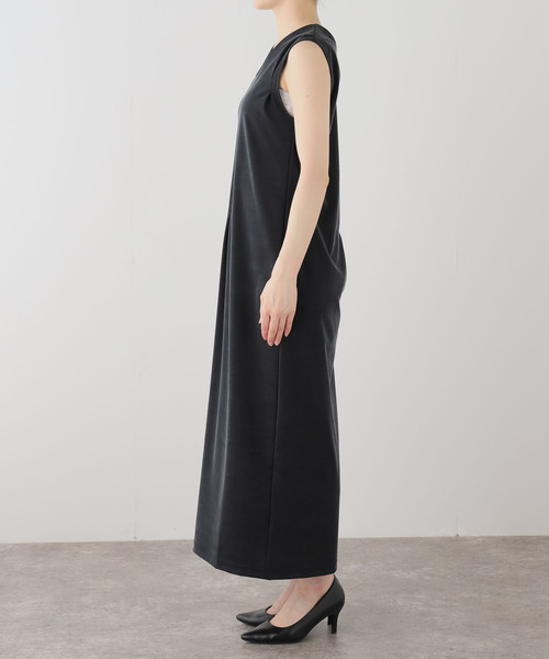 EDIT. FOR LULU（エディットフォールル）の「フィブリルバックサテン ワンピース（ワンピース・レディース・ブラック/ブラウン・FREE）」の9枚目の写真