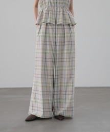 LOWRYS FARM | ソフリネンワイドパンツ 621564(スラックス)