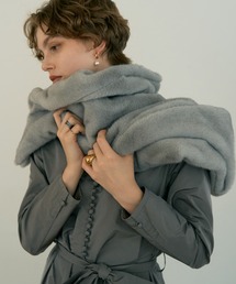 DESIGNWORKS（デザインワークス）の「エコファーポケット付きロングストール（その他小物）」