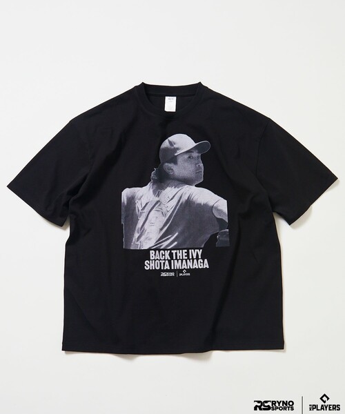FREAK'S STORE(フリークスストア)の「MLB PLAYERS× RYNO SPORTS ×FREAK’S STORE 別注 【IMANAGA】CLOSE UP PHOTO TEE(Tシャツ/カットソー・メンズ・ブラック・MEDIUM/LARGE)」の1枚目の写真