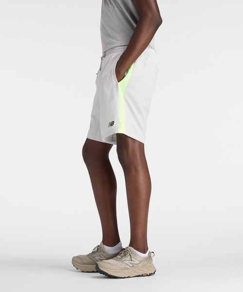 NEW BALANCE(ニューバランス)の「ファストデイズショーツ7インチ(その他パンツ・メンズ・ライトグレー・SMALL/MEDIUM/LARGE/X-LARGE/XX-LARGE)」の2枚目の写真