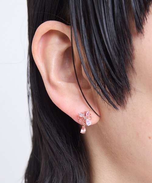 Zoule ゾーラ：”New me”シリーズ bijou flower サクラ 桜 ビジュー