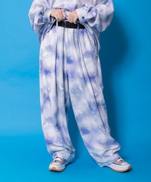 ScoLar Parity（スカラーパリティ）の「361115：メルヘン恐竜柄orレトロ障子柄 ベルト付きパンツ（その他パンツ）」