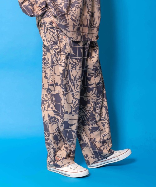 ScoLar Parity（スカラーパリティ）の「361115：メルヘン恐竜柄orレトロ障子柄 ベルト付きパンツ（その他パンツ・レディース・ブルー/チャコールグレー・M）」の10枚目の写真