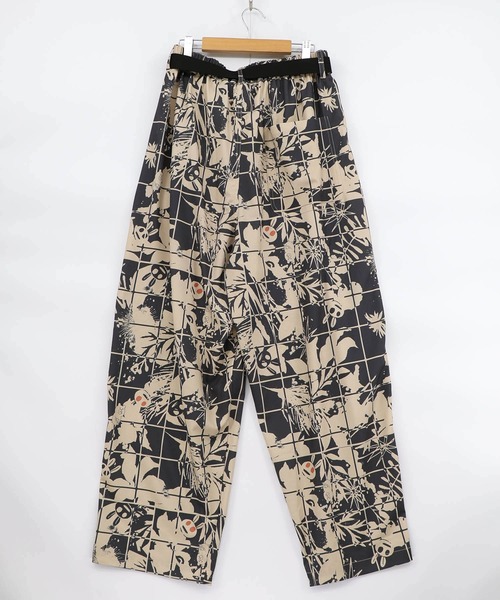 ScoLar Parity（スカラーパリティ）の「361115：メルヘン恐竜柄orレトロ障子柄 ベルト付きパンツ（その他パンツ・レディース・ブルー/チャコールグレー・M）」の20枚目の写真
