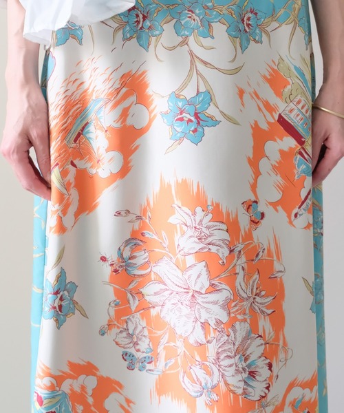 DOLLUPOOPS（ドールアップウップス）の「Yacht Panel Print Skirt(ヨットパネルプリントスカート)（スカート・レディース・ターコイズブルー/オレンジ・FREE）」の21枚目の写真
