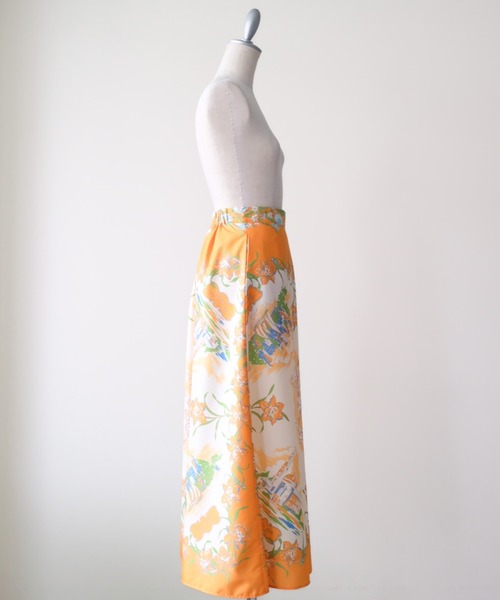 DOLLUPOOPS(ドールアップウップス)の「Yacht Panel Print Skirt(ヨットパネルプリントスカート)(スカート・レディース・ターコイズブルー/オレンジ・FREE)」の15枚目の写真