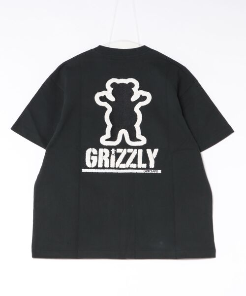 GRIZZLY(グリズリー)の「【ムラサキスポーツ限定】GRIZZLY/グリズリー 半袖Tシャツ メンズ BIGEMBROIDERY BEAR SST G26SS-2404(Tシャツ/カットソー・メンズ・ホワイト/スミクロ/ブラック・L/XL/M)」の17枚目の写真