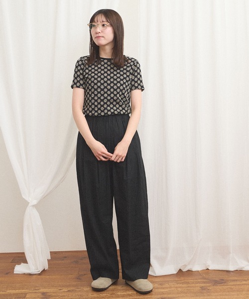 fig Ｌondon（フィグロンドン）の「commm pants（その他パンツ・レディース・ストライプ/チェック・FREE）」の21枚目の写真