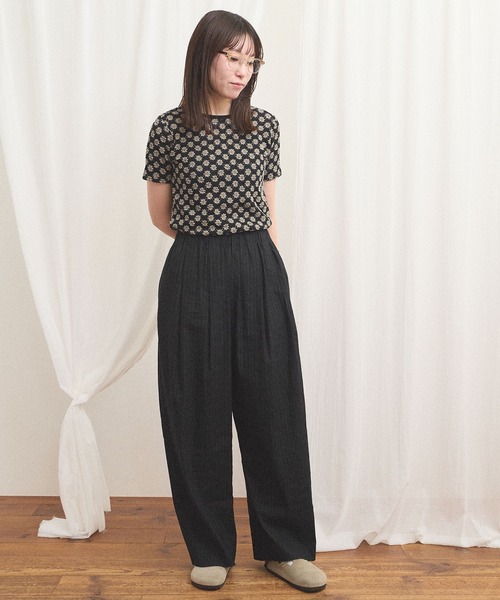 fig Ｌondon（フィグロンドン）の「commm pants（その他パンツ・レディース・ストライプ/チェック・FREE）」の15枚目の写真