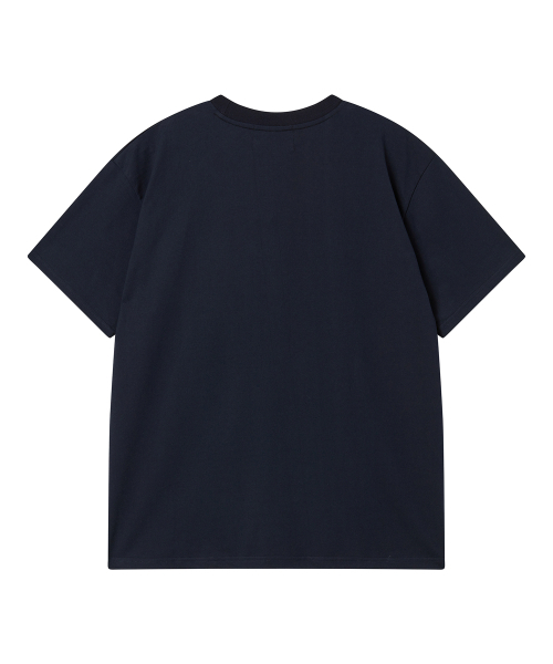 Beyond Closet（-）の「[コレクションライン] 90年代スポーツオマージュヴィンテージ半袖Tシャツネイビー（Tシャツ/カットソー・メンズ・その他・MEDIUM/LARGE）」の2枚目の写真