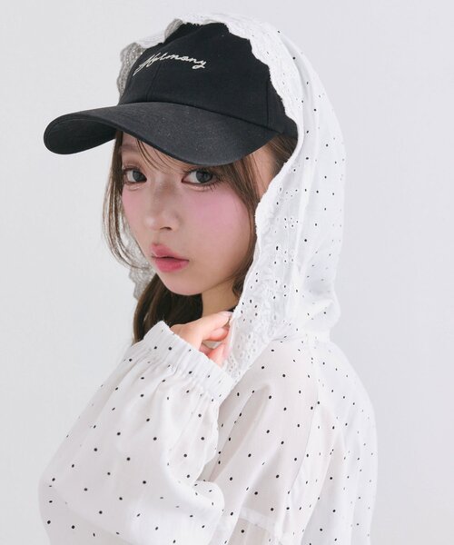 OLIVE des OLIVE（オリーブデオリーブ）の「ペプラムマンパ（パーカー・レディース・ホワイト/オフホワイト・FREE）」の18枚目の写真